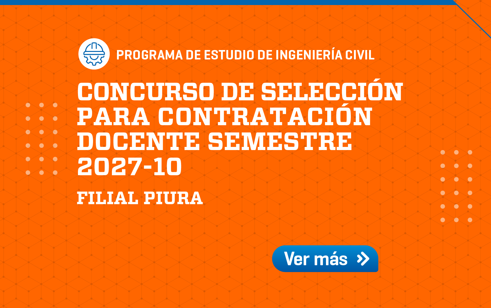 Convocatoria ingeneria civil
