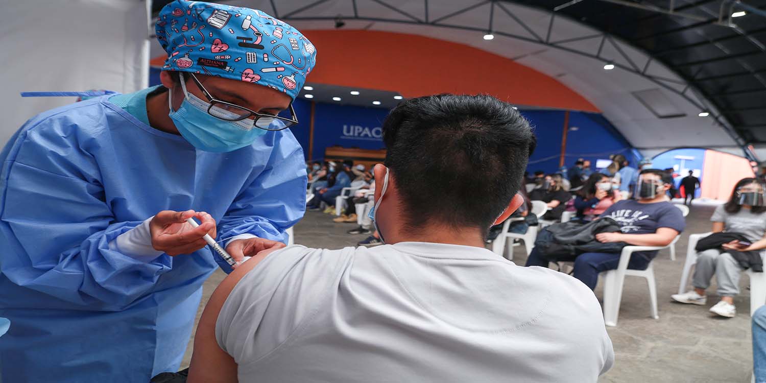 Vacunan a estudiantes de Medicina de la UPAO, del jueves 16 al sábado 18 de setiembre - Para los mayores de 18 años, en instalaciones de Clínica Odontológica