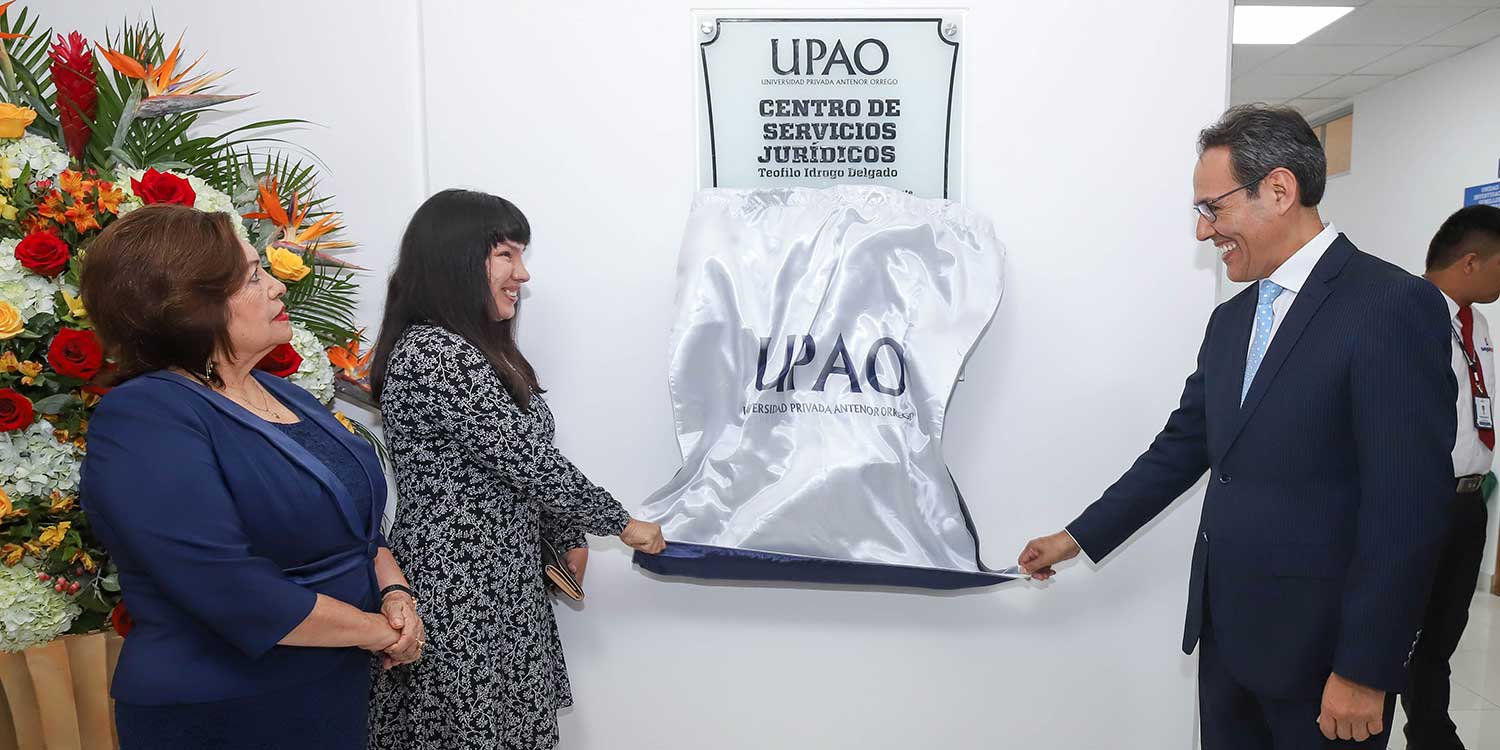 UPAO inauguró Centro de Servicios Jurídicos de la Facultad de Derecho - Beneficiará a sus estudiantes y a la comunidad en general