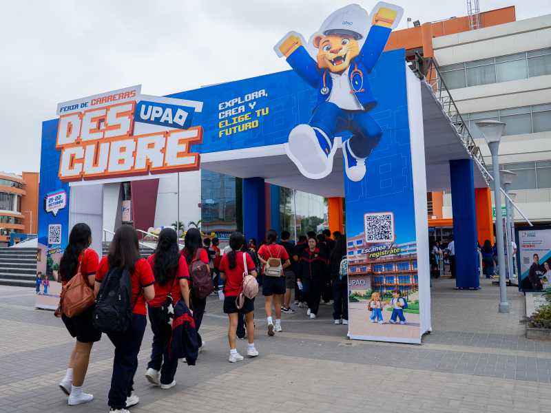 Estudiantes de colegios disfrutaron Descubre UPAO 2026 y vivieron experiencias de vocación profesional